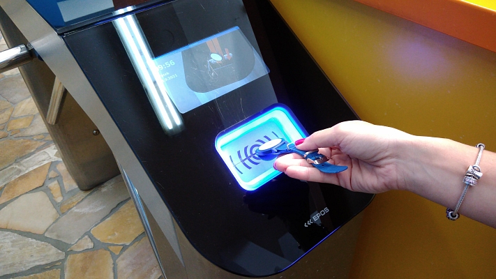 Aquapark chip system